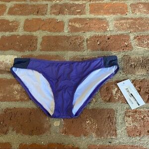 NWT Carve Designs XL Bolinas bikini bottoms bathing suit purple SPF summer